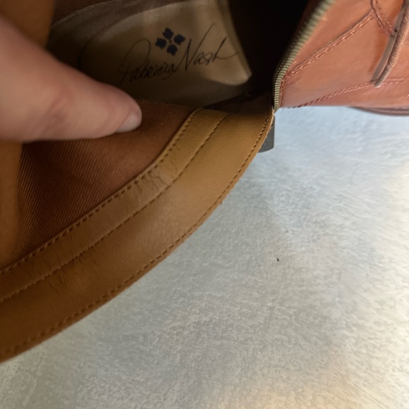 Patricia Nash Brown Leather Knee High Riding Boots - Picture 6 of 10